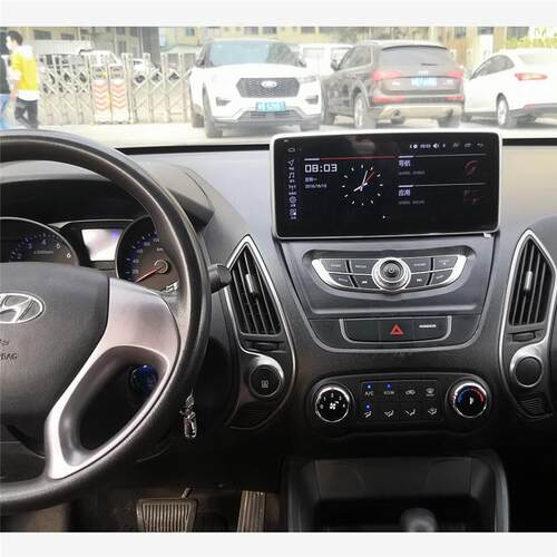 适用现代ix35安卓智能导航4G上网10.25寸声控高德八核dsp carplay