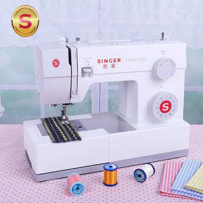 胜家5523家用电动小型缝纫机手持锁边缝纫绣花一体机商用服装设备