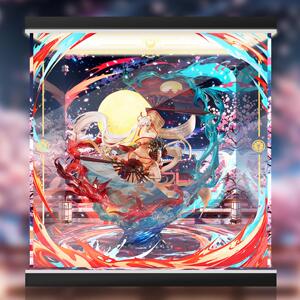 【移不动】大漫匠AniMester 阴阳师 不知火 离火烬舞 手办展示盒