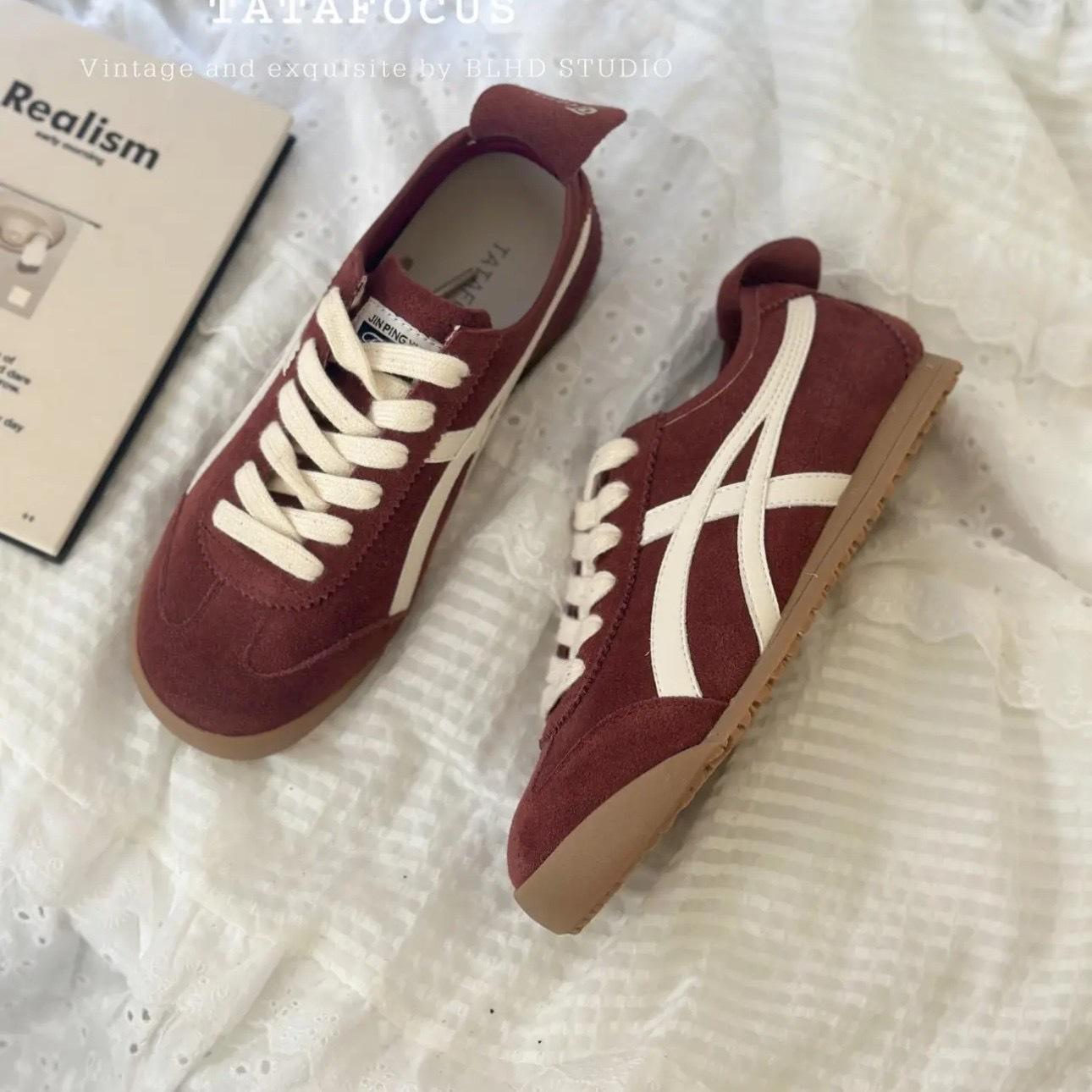 复古百搭软底运动阿甘板鞋老爹鞋