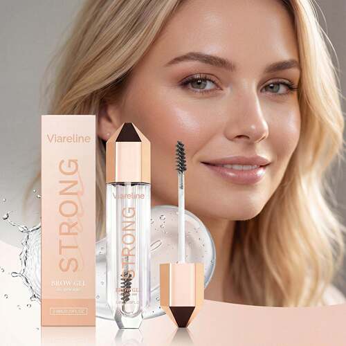 VIARELINE Clear Brow Gel - Gentle, non-tightening, and easy