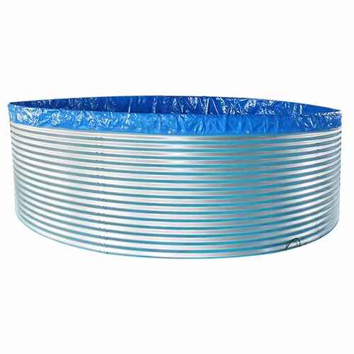 水灌蓄水池储水灌灌溉果园农村水箱圆形镀锌板消防蓄水池大型农业