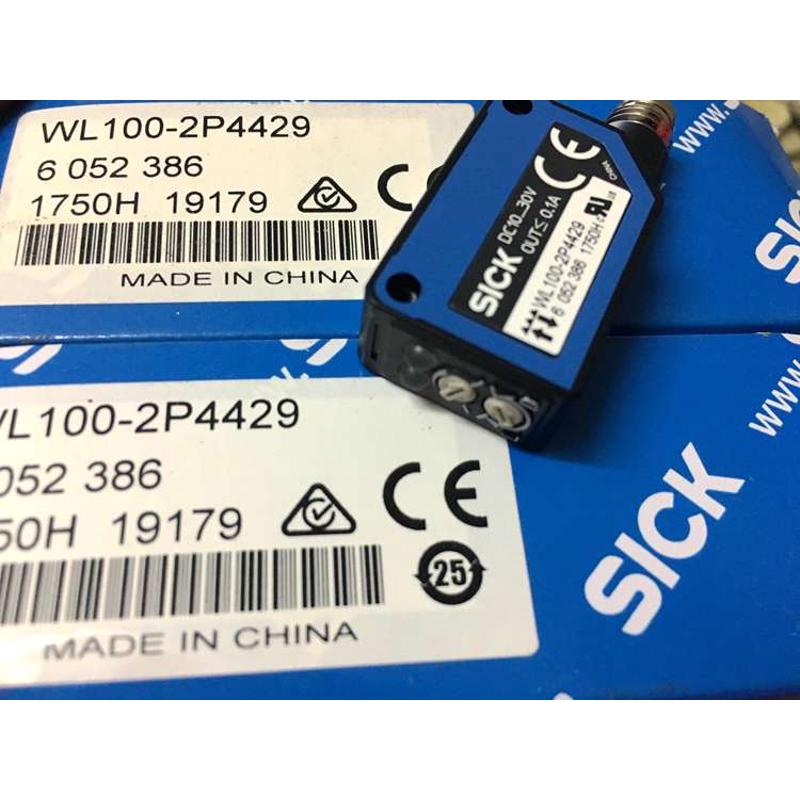 全新原装德国西克SICK镜反射光电开关WL100-P4420 WL100-2P4429