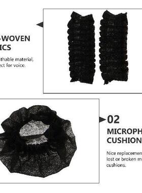 100 Pcs Mic Disposable Microphone Cover Creative Blowout