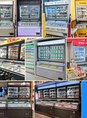 便商冷藏冷用冻一展示柜利店冰淇淋柜子母柜超593市饮料雪体糕柜
