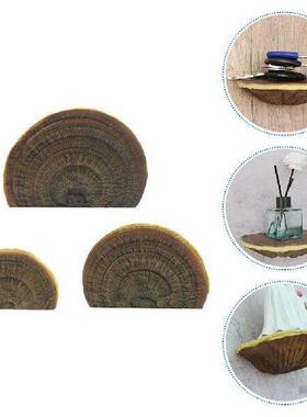 Simulated Ganoderma Resin Wall Shelf Lightweight Compact