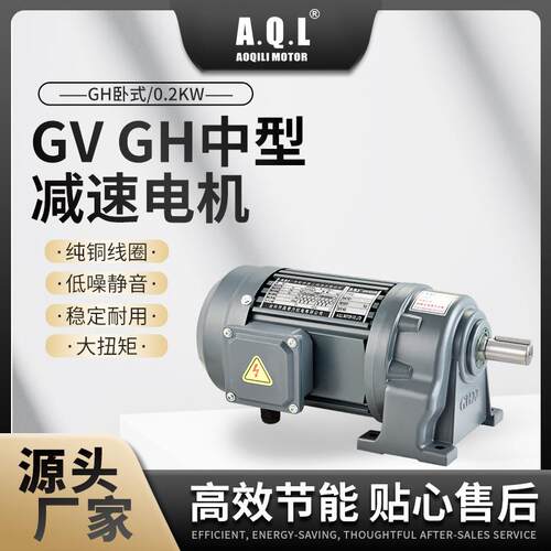 奥奇力GVGH中型减速电机GH卧式/0.2W纯铜线圈厂家直发
