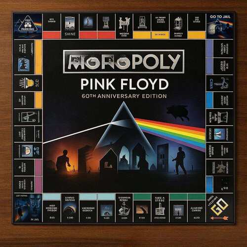 跨境Pink Floyd 60th Anniversary Edition平克·弗洛伊德大富翁