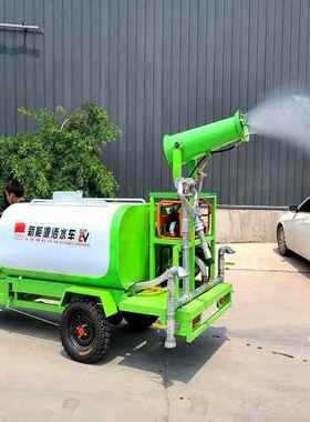 新能绿降化洒水车园林环卫喷洒车源 建工地尘洒筑水车OKT大水箱洒