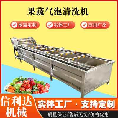 圣北女果果蔬气高泡清洗机红枣板栗清洗IMX设备东酸菜脱盐效洁净