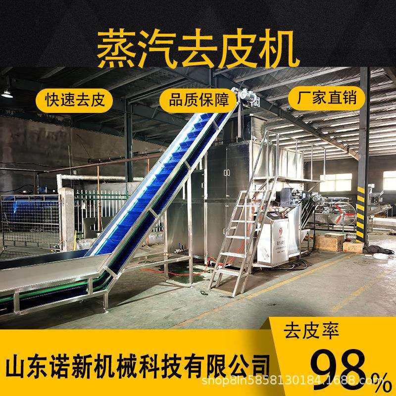 西红柿小番茄圣女果柿子树柿去皮设备蒸汽去皮机大型工业猕猴桃