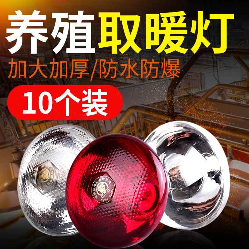 猪博士猪用养殖保温灯兽专用取暖灯泡小鸡育雏加热烤灯养殖场设备