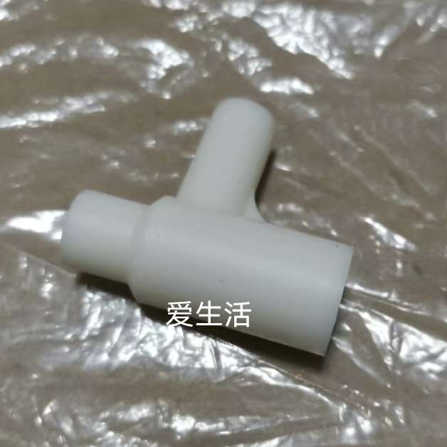 尼普洛18机55机热交换三通接头直角弯头血透机配件