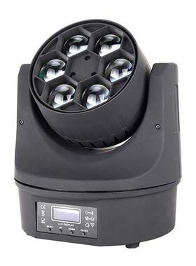 热卖迷你6x15w RGBW 4in1发光二极管蜂眼光束移动头灯迷你蜜蜂音