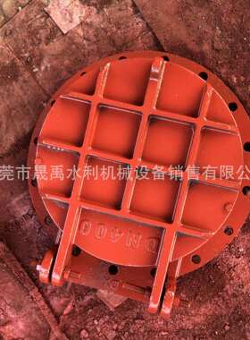 河源市水利工程闸门启闭机铸铁圆拍门防倒灌闸门DN400DN600DN80