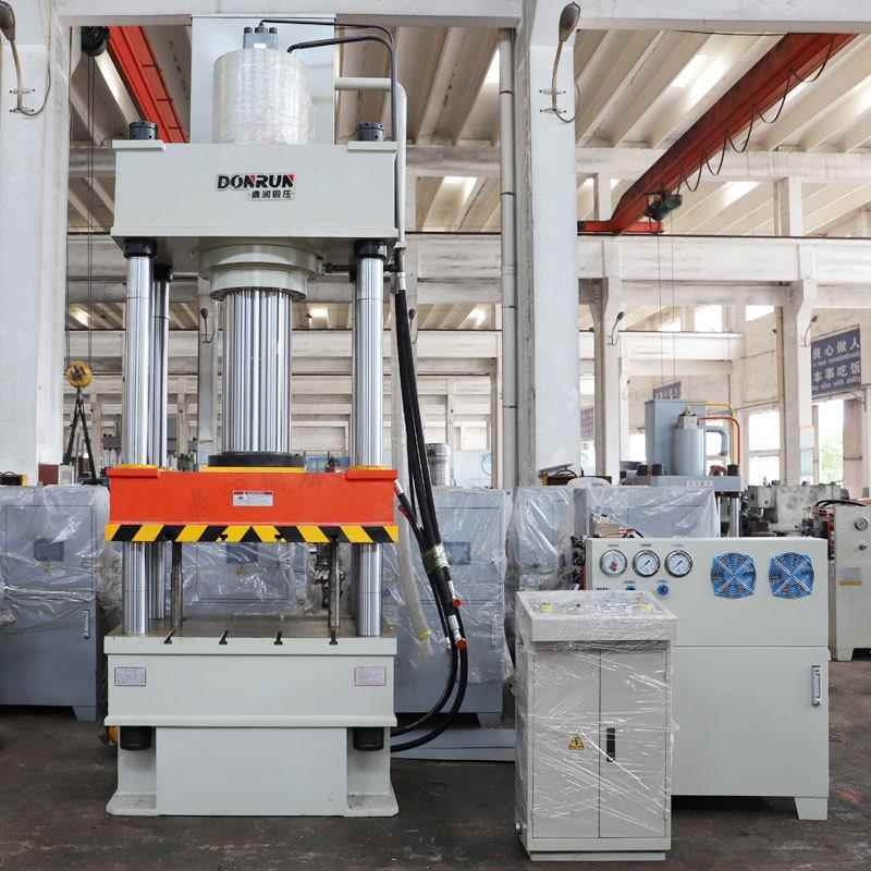 1吨5SMC复材合料模压成型四柱液压机鼎润现货3135T钢板YQ32-315压