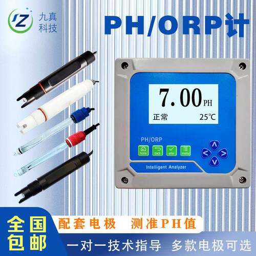 工业在线ph计ORP计810型测试仪传感器控制器电极探头水质检测仪