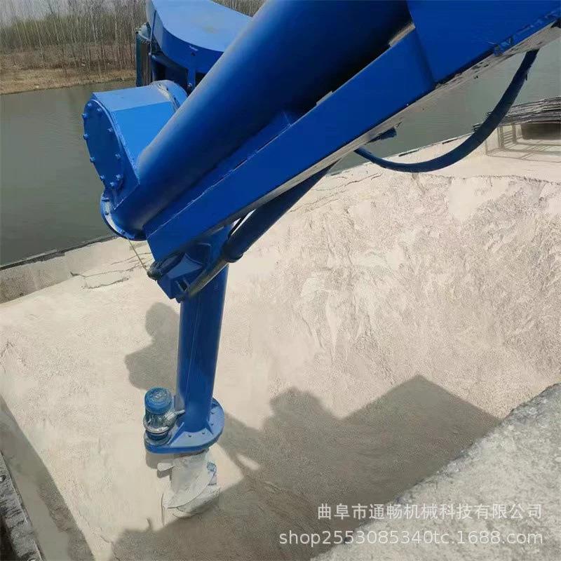 大型遥控螺旋IQT卸船机设罐备现货 露天白灰装车龙绞式吸灰机