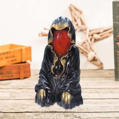 Faceless Man Sculpture Resin Decor Ghost Sculpture For