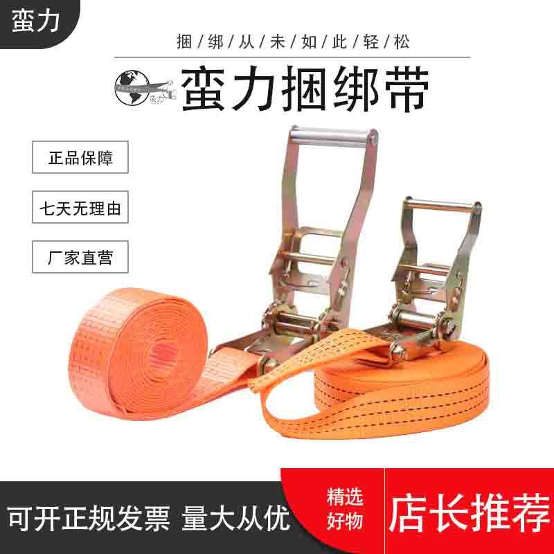 无钩拉紧器2.5cm4cm5cm捆绑飞机带货车货物固定棘轮涤纶高强收紧