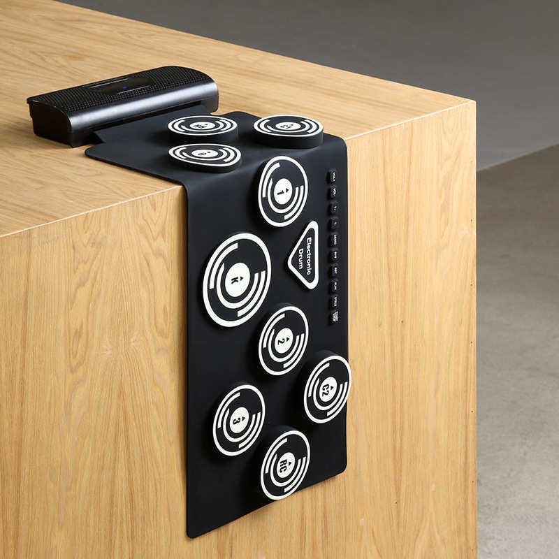 便携式电子鼓手卷架子鼓练手电鼓成人儿童初学者入门小型乐器,乐器/吉他/钢琴/配件,军镲,淘宝优惠券,粉丝福利购,淘宝优惠卷