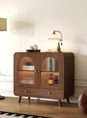 复HTP古风餐边斗柜客厅电视尾旁边柜靠墙物收纳柜卧储室床矮置物