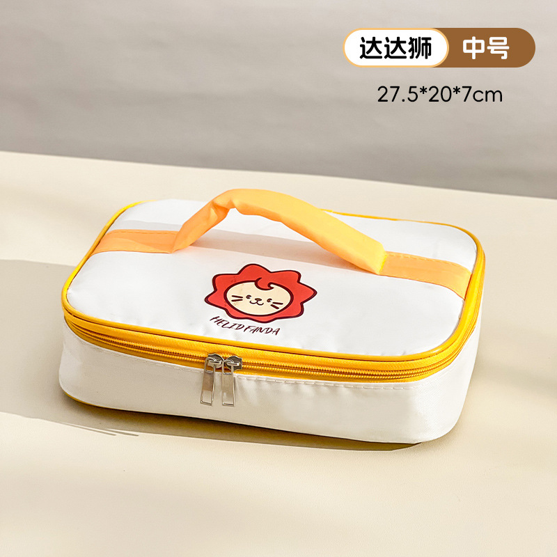 卡通小熊饭盒饭盒保温野餐冰包