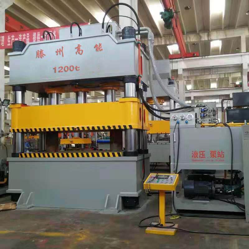 1200吨玻璃钢油压机玻璃钢复合材料水箱模压成型机汽车配件成型机
