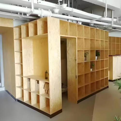 欧松板家装建筑背景墙阻燃展架厨房生态板装饰衣柜定制防火别墅