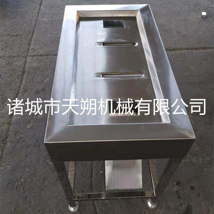 翅尖脱毛机 双室自动鸡翅尖除毛机 全自动不锈钢拔翅尖毛设备