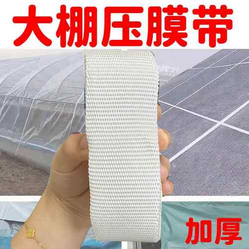 加厚大棚压膜绳带养殖温室种植专用防风晒抗老风化压膜拉棚线扁带