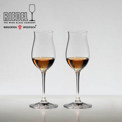 奥地利RIEDEL力多 无铅水晶玻璃干邑杯烈酒杯威士忌闻香杯甜酒杯