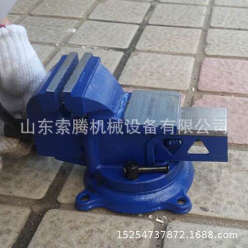 台虎钳 6寸台虎钳 轻型 重型平口钳 管子台虎钳夹具 操作简单