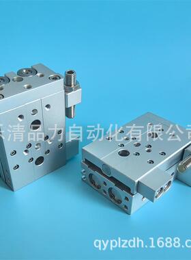 滑台气缸HLQL/HLQ12/16X50S*75S-100Sx125SA/SAS/SAF/SB/SBS/SBF