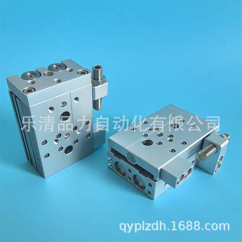精密滑台气缸HLS6/HLSL6X10S*20S-30Sx40S*50S/SA/SAS/SAF双轴型