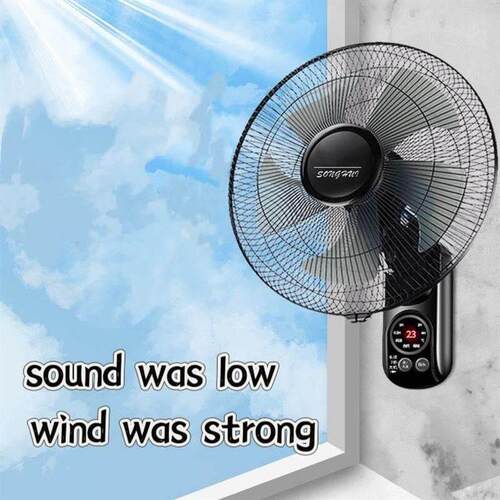 16 inch wall mount electric air fan remote control 壁挂风扇