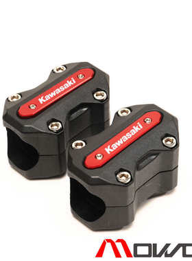 MOWOK 适用川崎 Z1000 Z900 Z800  Z650改装护杆杠防摔块保护胶