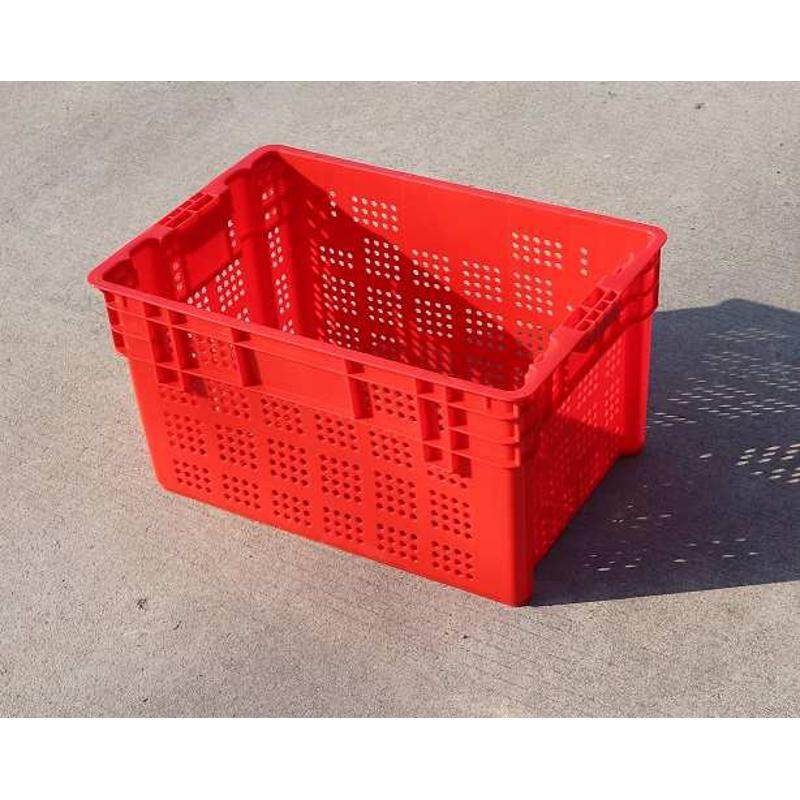 大号错位筐蔬菜蔬果周转框冷链生鲜运输框子水果筐子网红筐大胶筐,收纳整理,收纳箱,淘宝优惠券,粉丝福利购,淘宝优惠卷