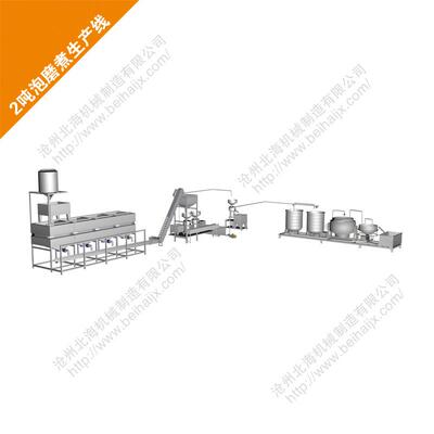 豆制品机械泡豆磨浆机自动煮浆系统煮浆桶泡磨煮设备厂家直销