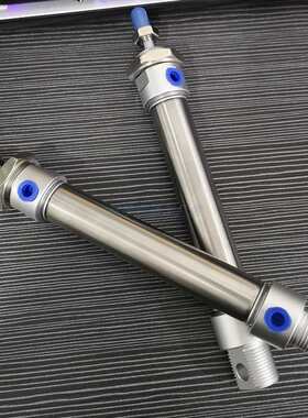 MIJ不锈钢迷你气缸MI16/20X25/50/75/100/125/150/175/200-SU-CA