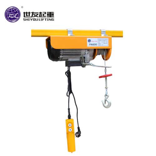 家公用便携式电动葫小芦20公斤4000斤6OSZ00kg12米微型电动葫芦吊