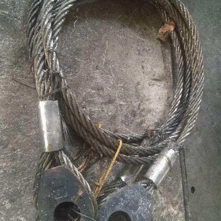钢丝绳重型套环套环鸡心环铸钢三角圈卡扣保护镀锌镀锌重载加固图片