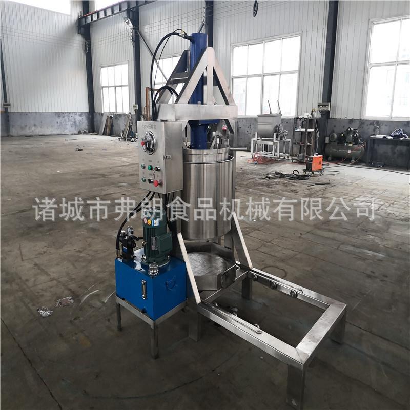 发酵果汁收汁压榨机不锈钢玫瑰酵素压榨机 桑葚压榨机