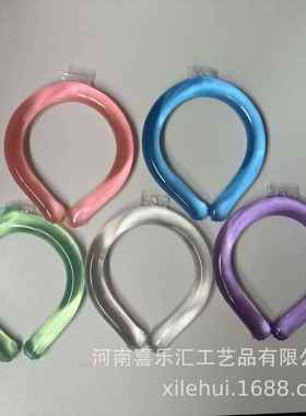 跨境防暑降温冰凉圈PCM冰凉圈吸热冷感脖颈圈运动清凉挂脖冰项圈