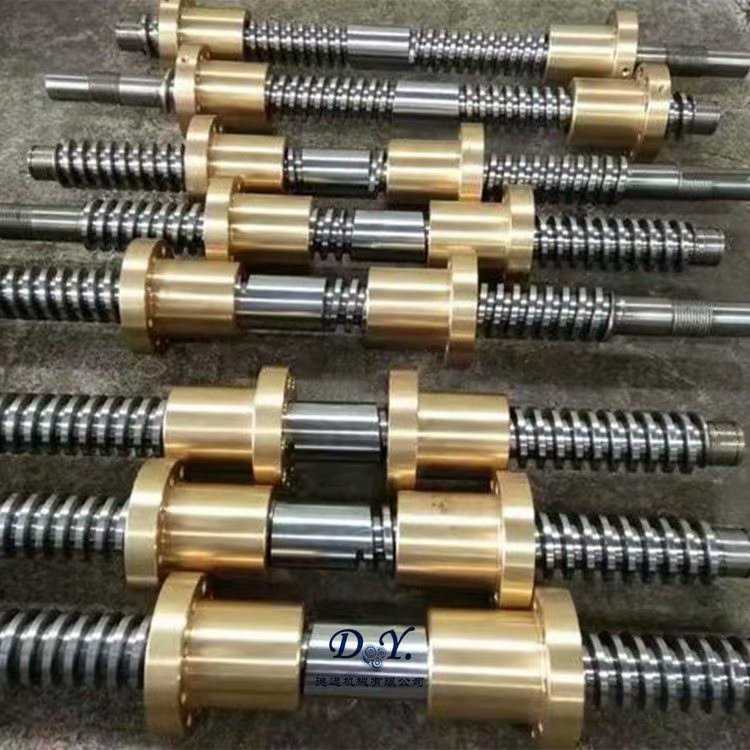 杆多头304swl梯形订丝往复右旋左 杆丝起不锈钢丝一件杆螺母套装