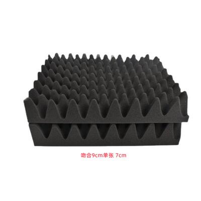 30 x 30 x 6cm Soundproofing Foam Crate Acoustic Wedge Fo