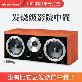 雅歌声发烧5寸中置音箱，5.1家庭影院，中置环绕音箱无源壁挂家用音响