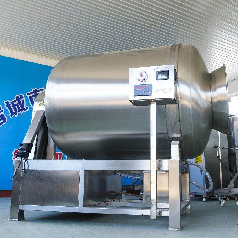 肉制品腌制设备酱牛肉真空腌渍入味机供应脱骨鸡爪真空滚揉机