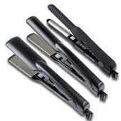 鹰堡JRL直板夹理发店专用高端负离子不伤头发内扣直卷两用电夹板