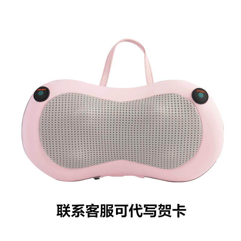 新款妙界颈椎腰部背按摩器枕按部仪摩脖子肩颈多功能靠垫热敷舒靠